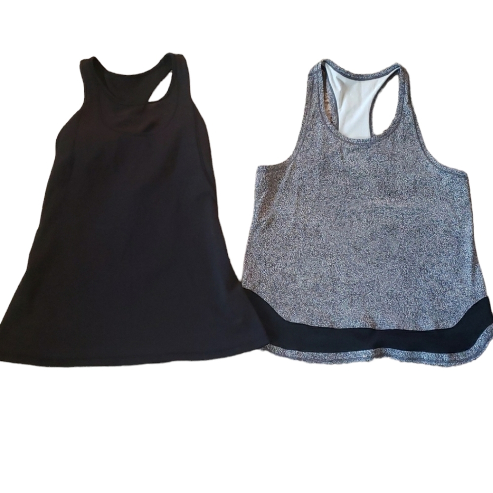 Lululemon Bundle! Black Lululemon Tank. Black and White Lululemon Tank. … - Picture 1 of 11